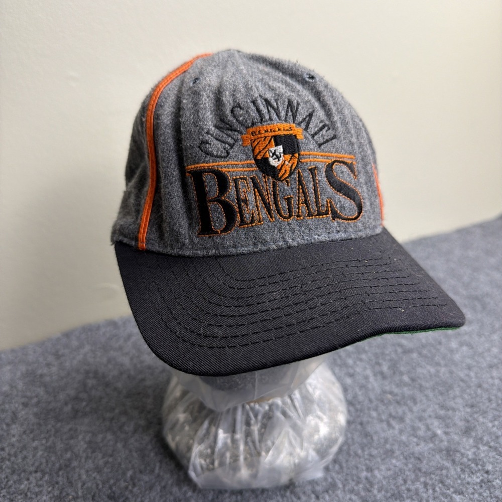 Rare vintage Cincinnati Bengals The Game snapback Wool Grey Hat
